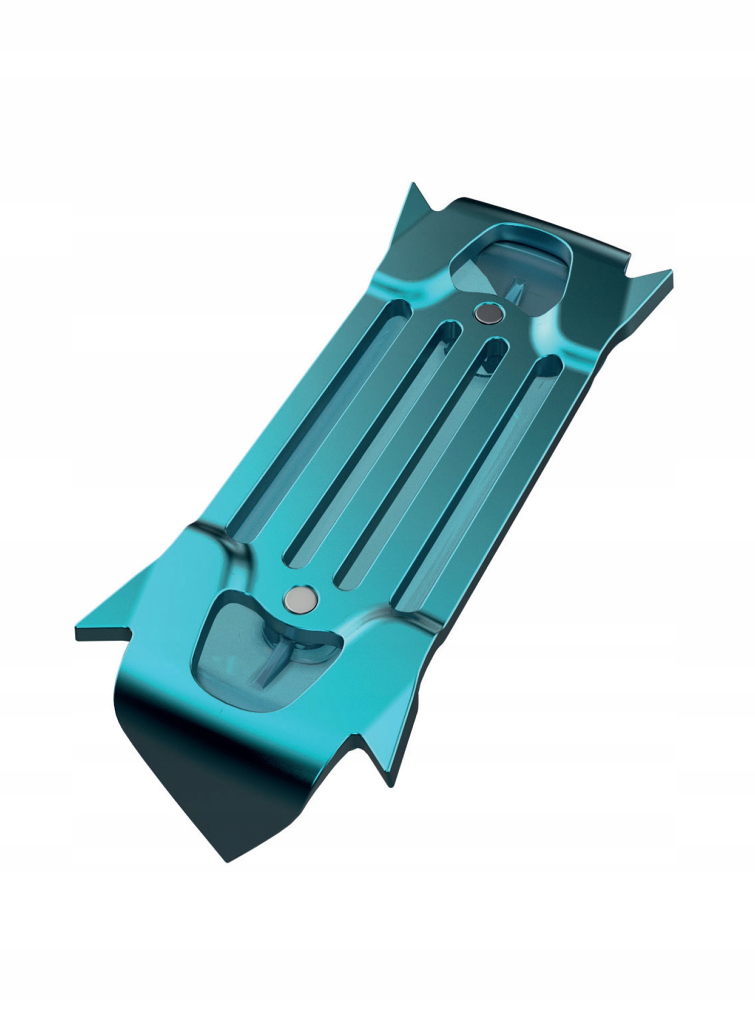 Upevnění pro Raków Blue Ice Harfang Aluminium Middle Rail modré