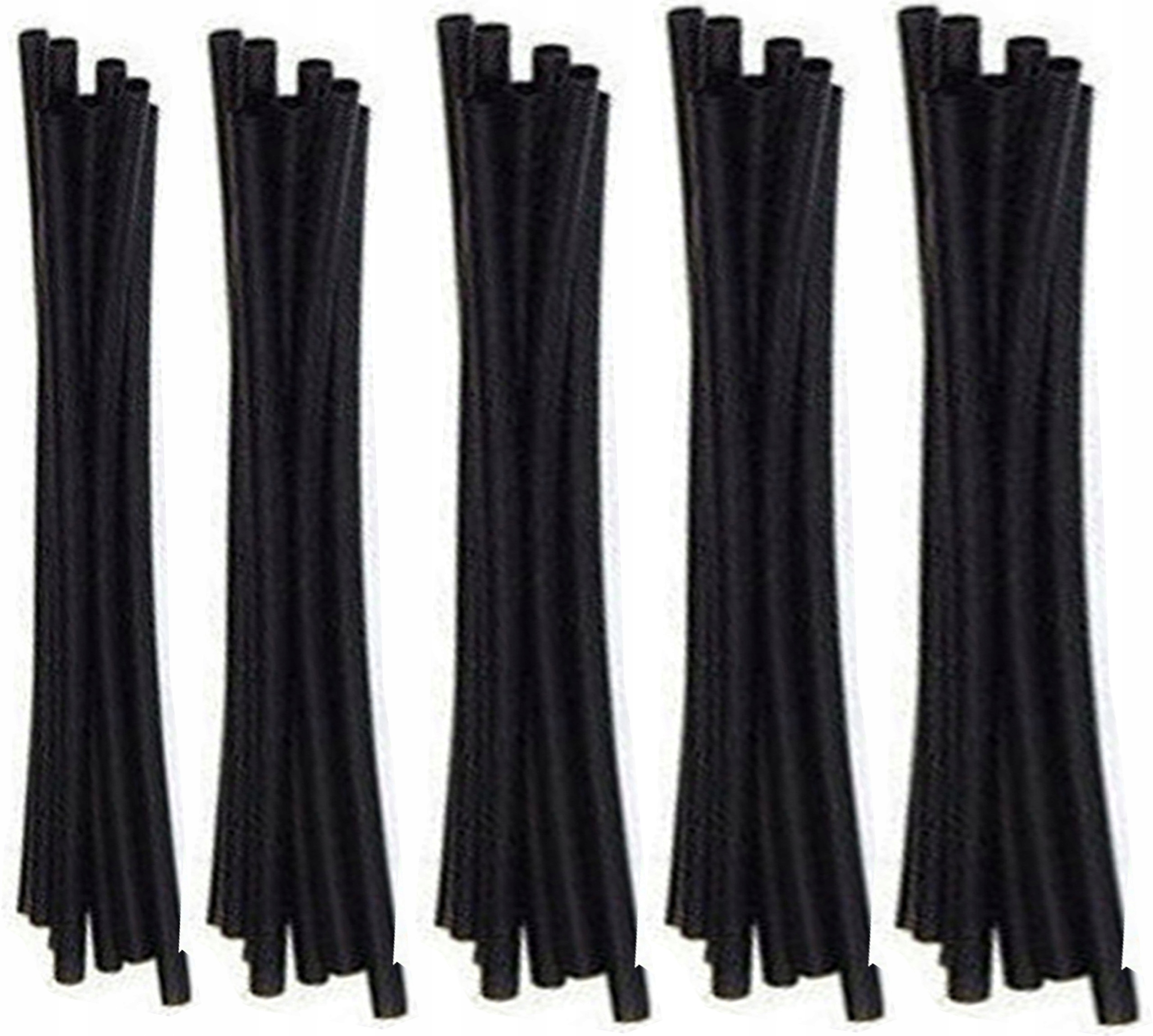 ZESTAW RUREK RURKI TERMOKURCZLIWE 100 SZT CZARNE Kod producenta V09021_1