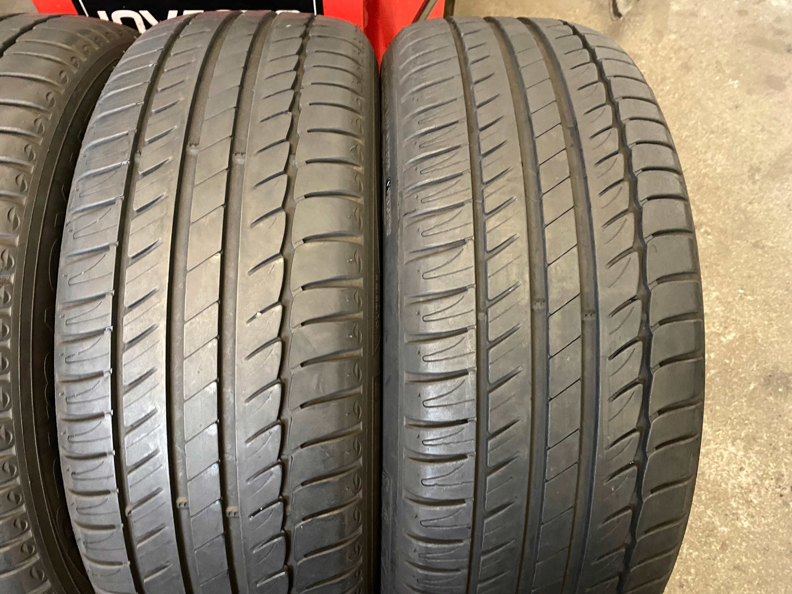 4 tyres summer 215/55R17 Michelin Primacy HP 6mm