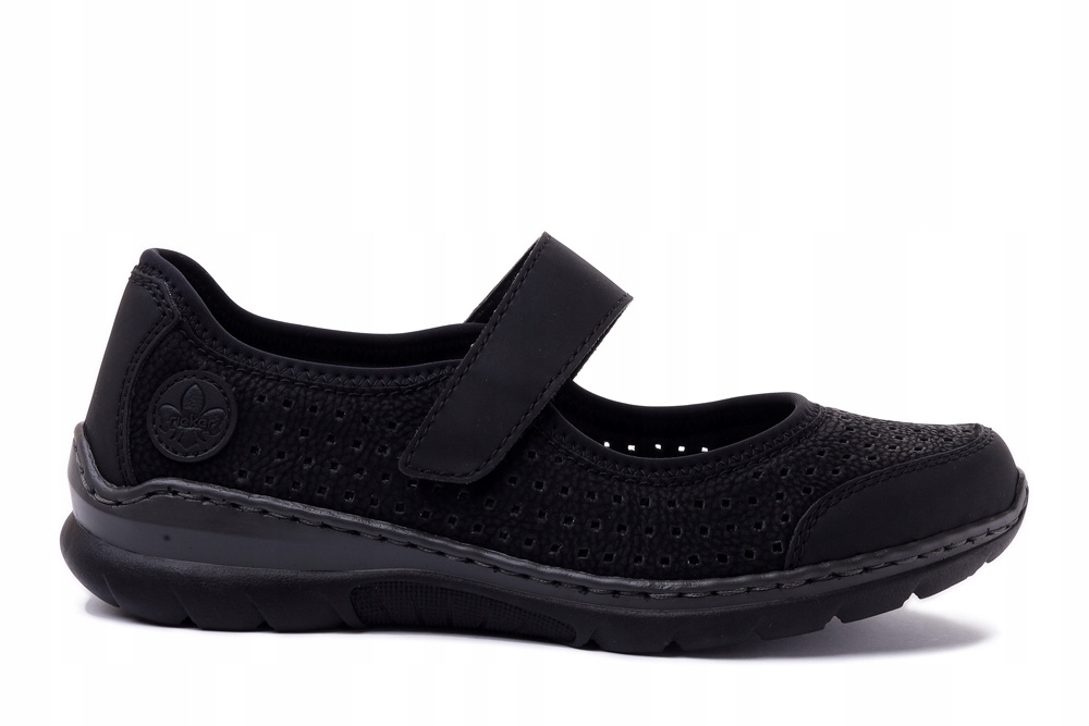 Półbuty damskie RIEKER L32B5-00 black r41 Marka Rieker