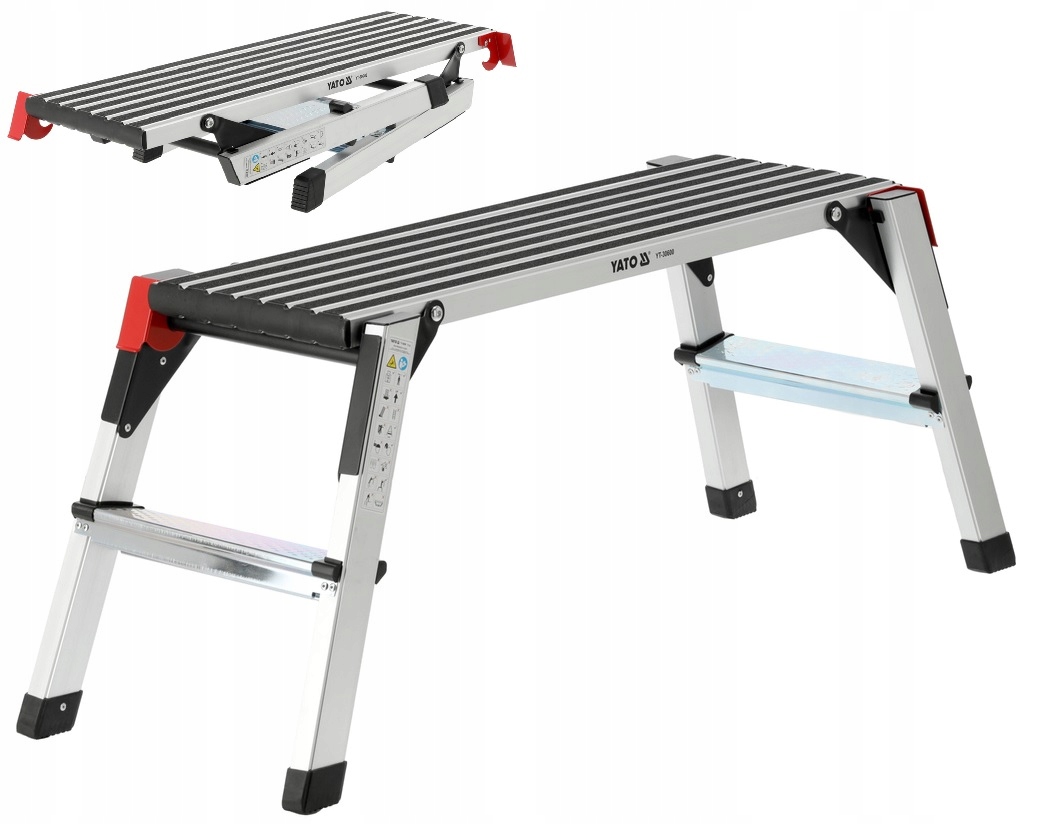 Pracovná Podesta Skladacia Platforma Aluminiová 150 kg Yato YT-30600