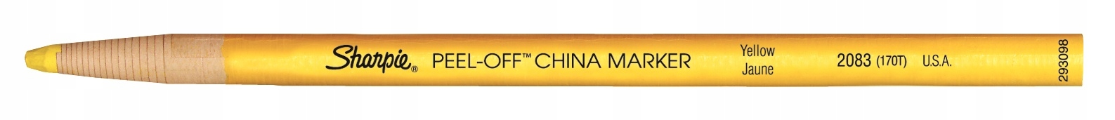 

Marker woskowy Sharpie China żółty