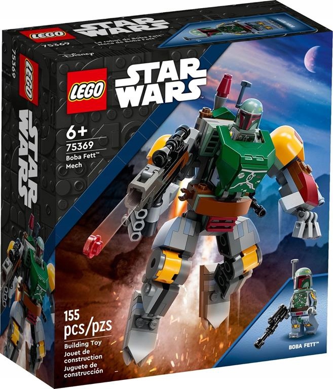 KLOCKI LEGO STAR WARS 75369 MECH BOBY FETTA PREZENT NA DZIEN DZIECKA +TORBA EAN (GTIN) 5702017462837
