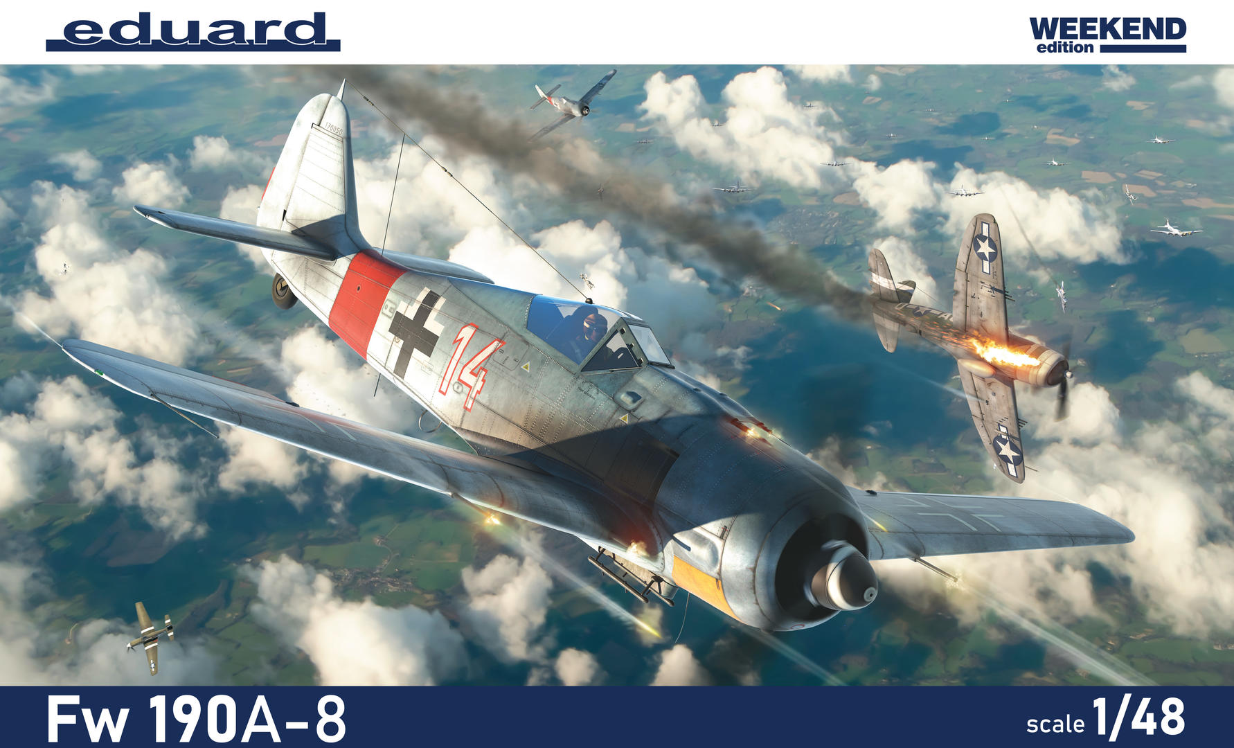 FW-190A-8 Weekend Edition Eduard 84116 v měřítku 1/48