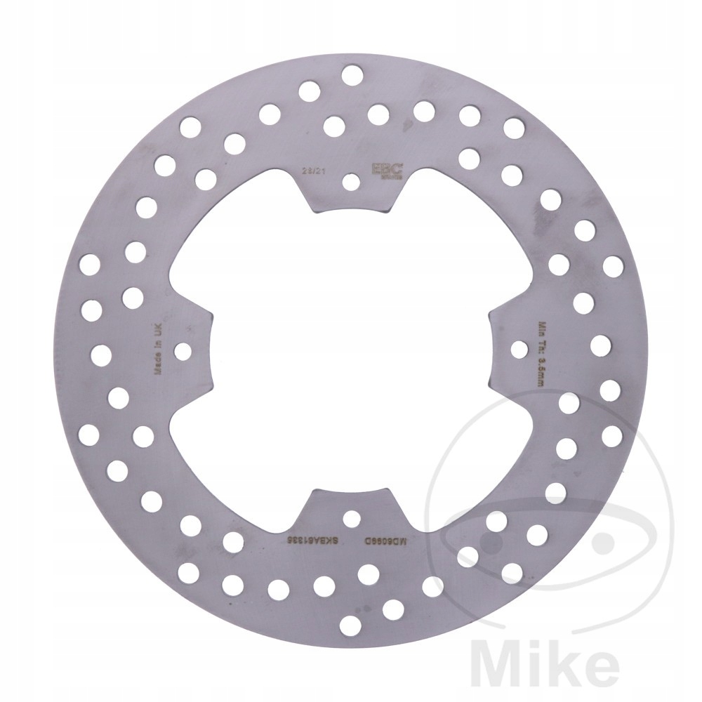 Zadný brzdový kotúč Ebc MD6099D