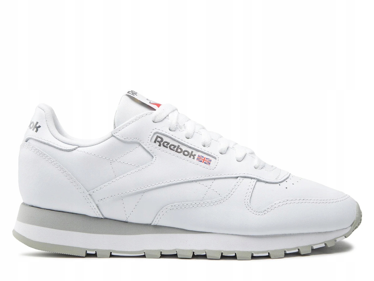 Buty Męskie Reebok Classic Leather Białe 44,5