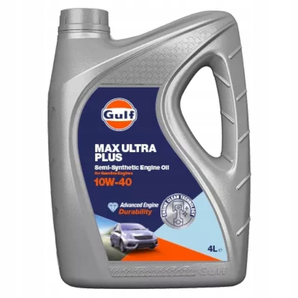 Olej Półsyntetyczny do Silników Doładowanych Gulf Max Ultra Plus 10W40 4L