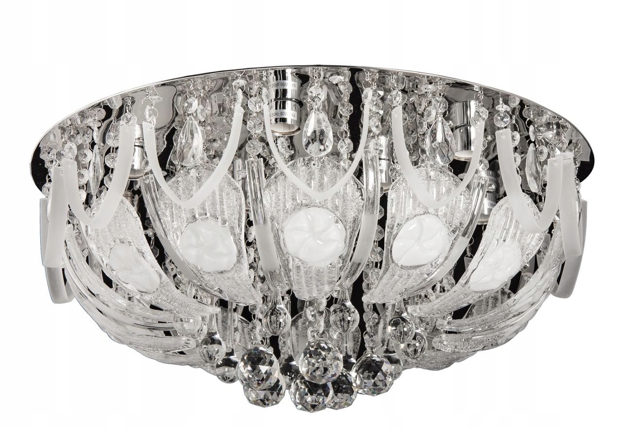 Okouzlující stropní svítidlo P-y 0759/8, skleněná medúza, stylové osvětlení chodby