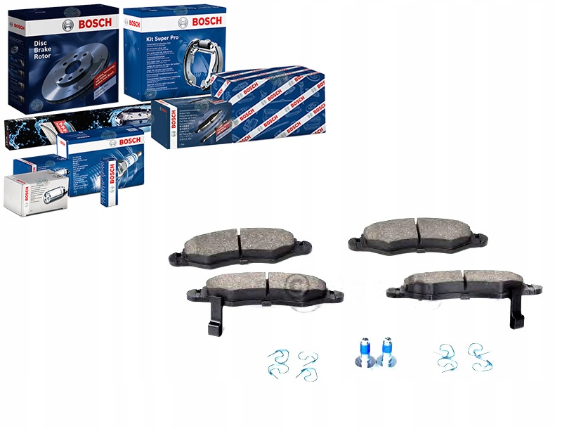 Brzdové Destičky Opel Přední Agila 1,0-1,3 00- Bosc Asistent Kolize #34