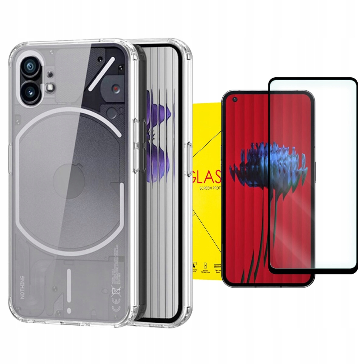 

Etui Do Nothing Phone 1 Obudowa Case Supero +szkło