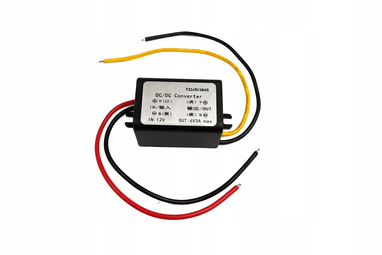 Przetwornica obniżająca DC DC 12V na 6V 18W