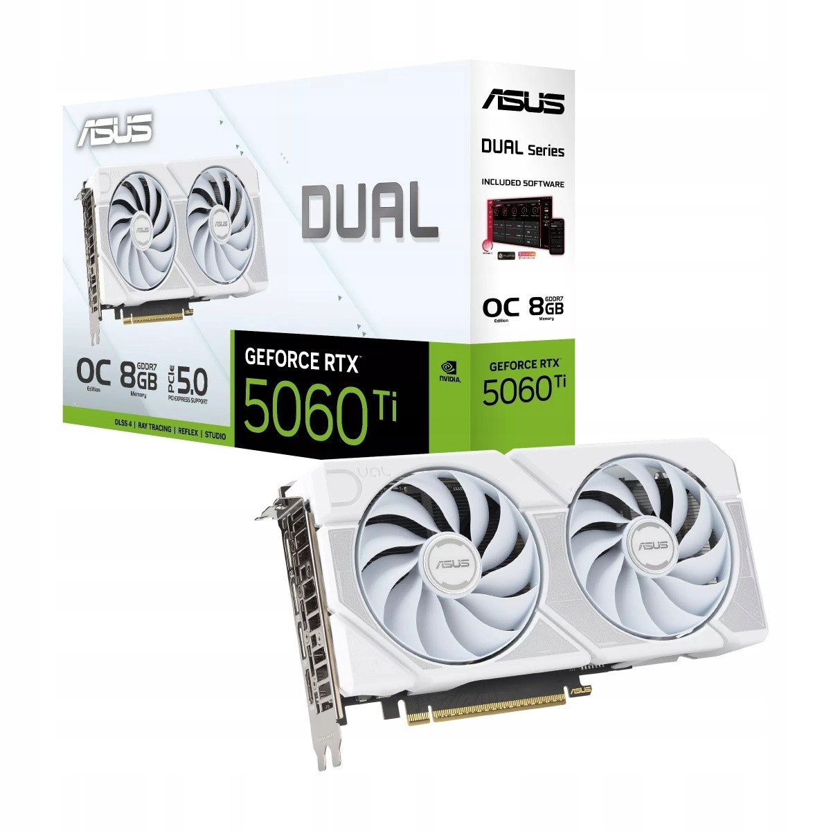 Asus Grafická karta GeForce Rtx 5060 Ti Dual 8GB GDDR7 128BIT HDMI/3DP