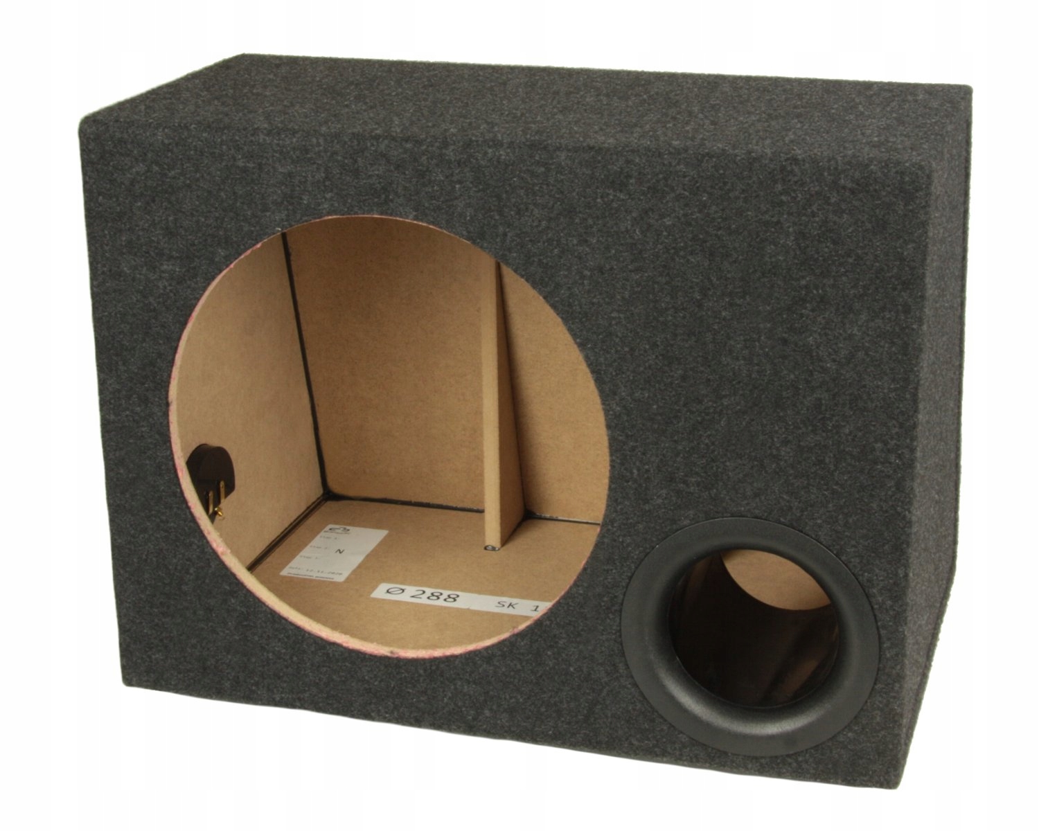 MATCH MW12W-D Subwoofer 30cm 2x2 Ohm SKRZYNIA SK12 Model MW12W-D