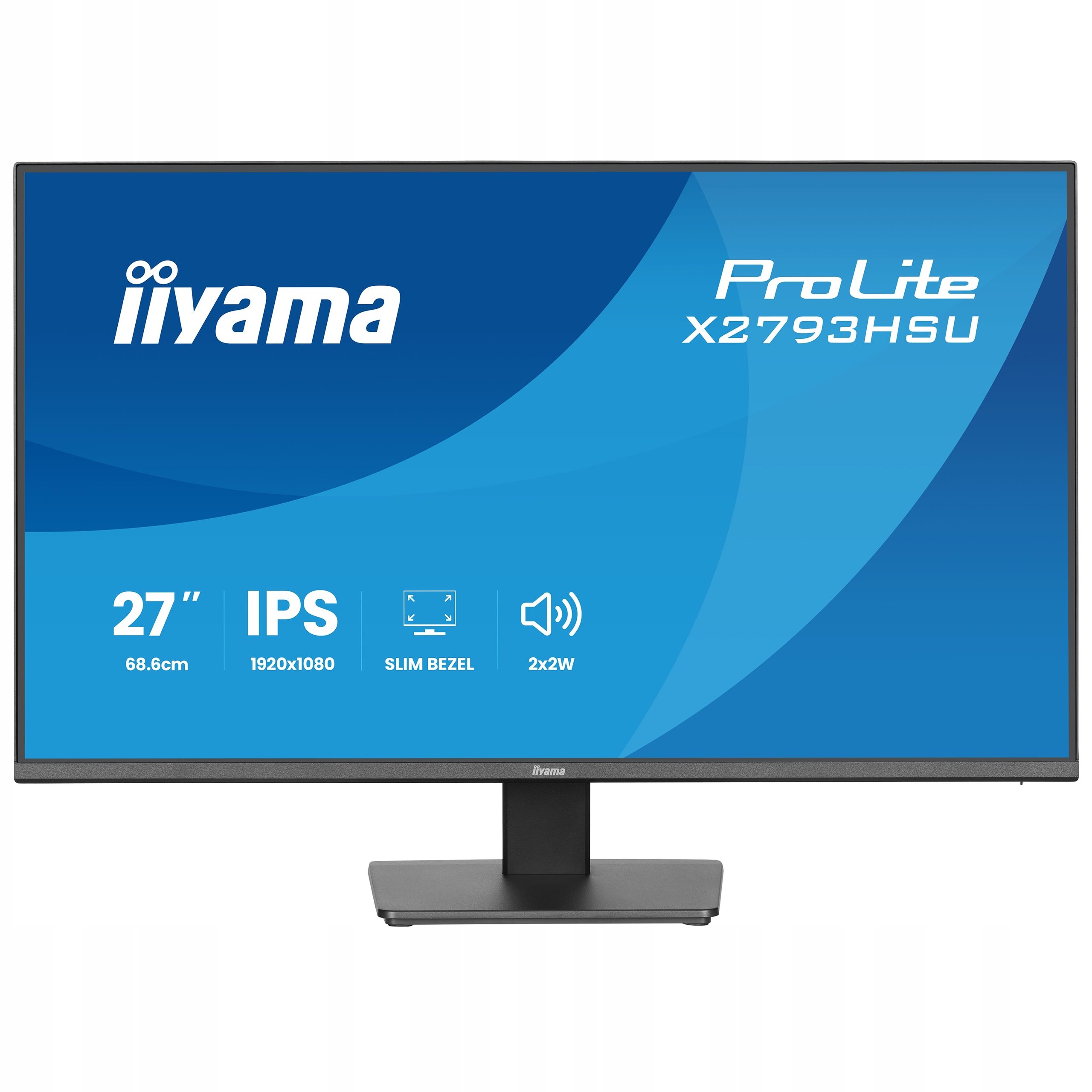 Monitor 27" iiyama ProLite X2793HSU-B1 27 Ips Led Fhd 120Hz 1ms Hdmi Dp