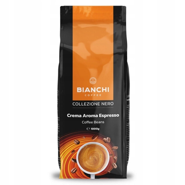 Levně Bianchi Collezione Nero Crema Aroma Kávová Káva 1kg