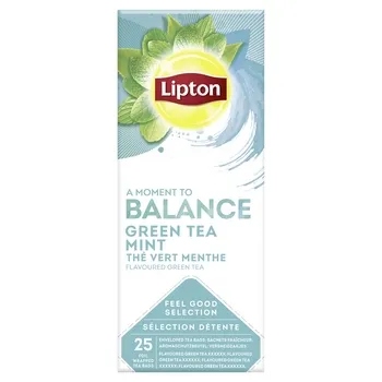 Levně Lipton Zelený čaj s mátou Classic 25x1,6g