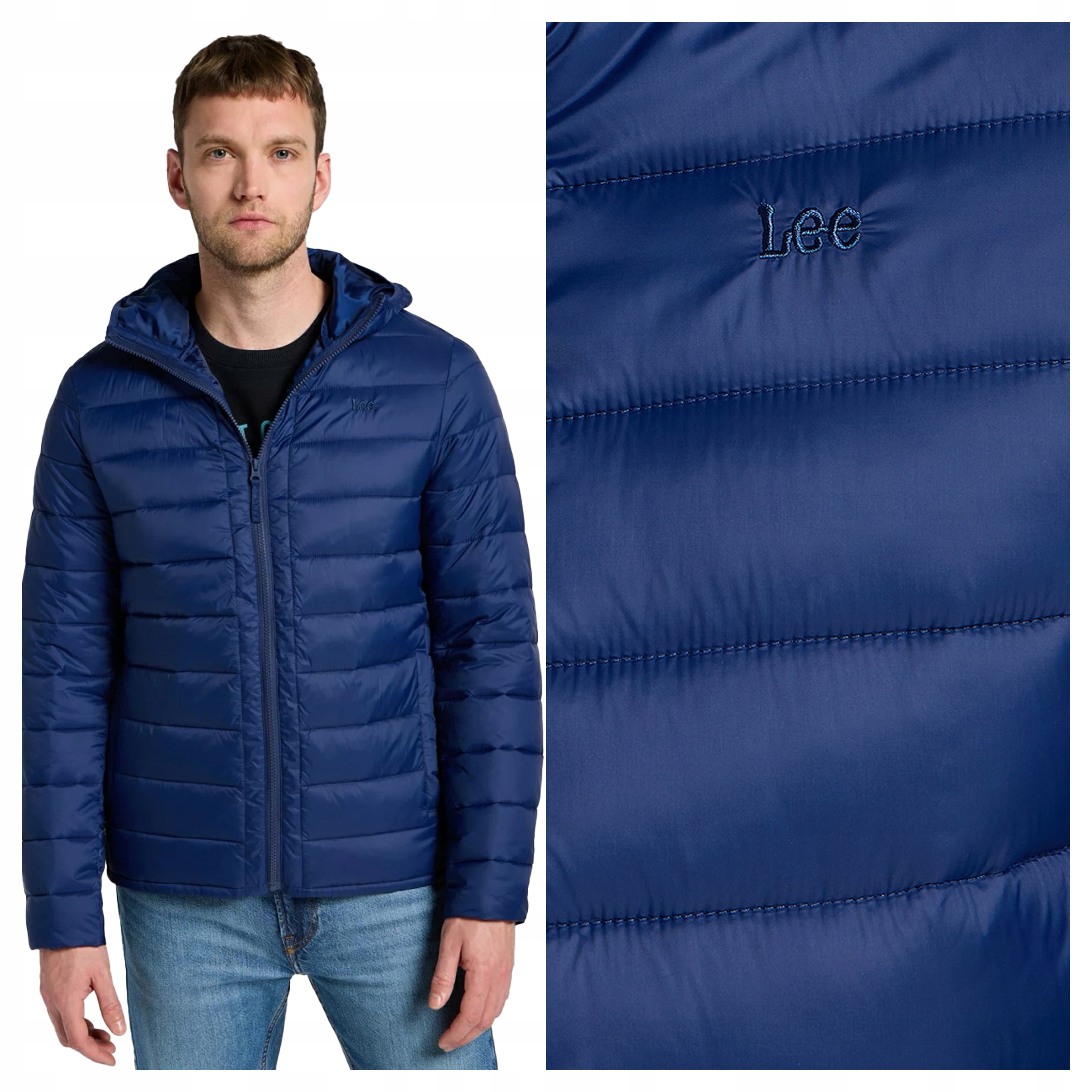 Lee Puffer Jacket S Pánská zimní bunda