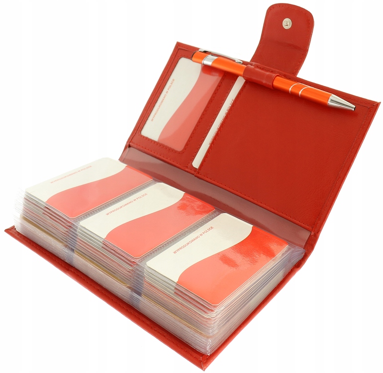 Kožený Vizitkář pouzdro vizitky Kůže 100%