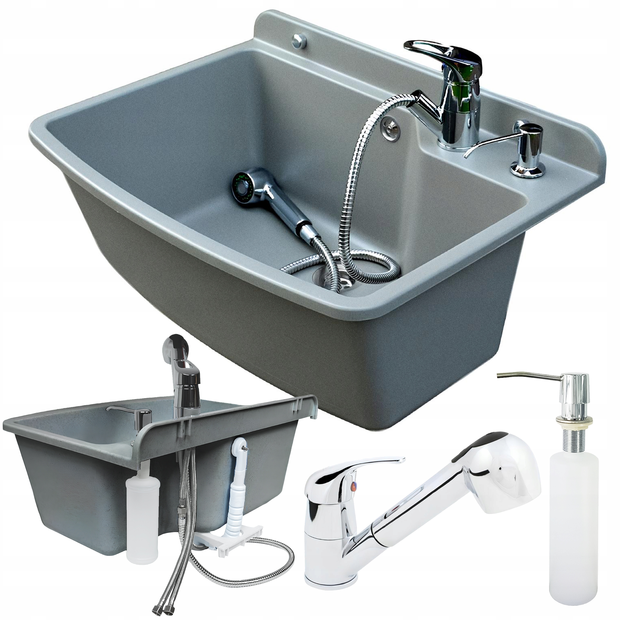 Dřez Technický Dřez Dřez Bonus Baterie Dávkovač polystyren