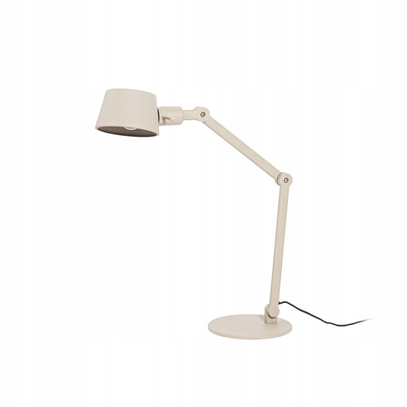 Lampa stołowa Lucande Silka, 93 cm, beżowa, regulowana, E27