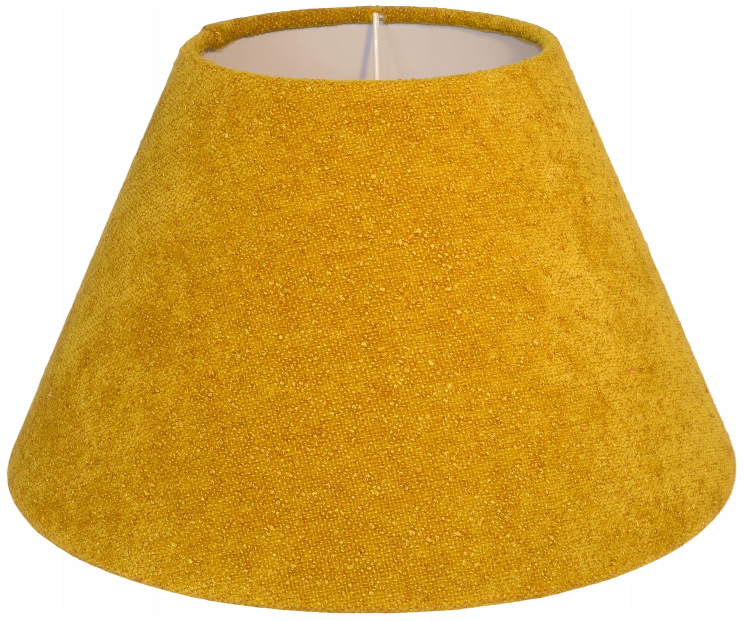 Stínidlo na lampičku Kužel E27 Medové žluté 13x25 H15 Boucle Venosa