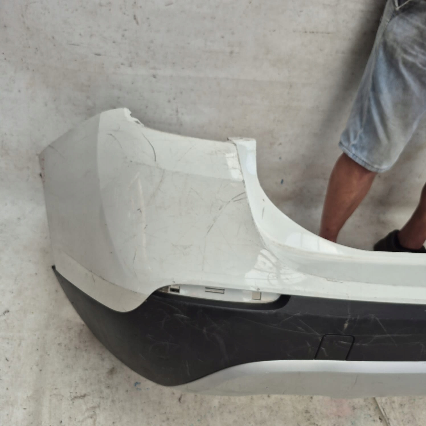 BMW X1 E84 09-13 bumper rear part rear