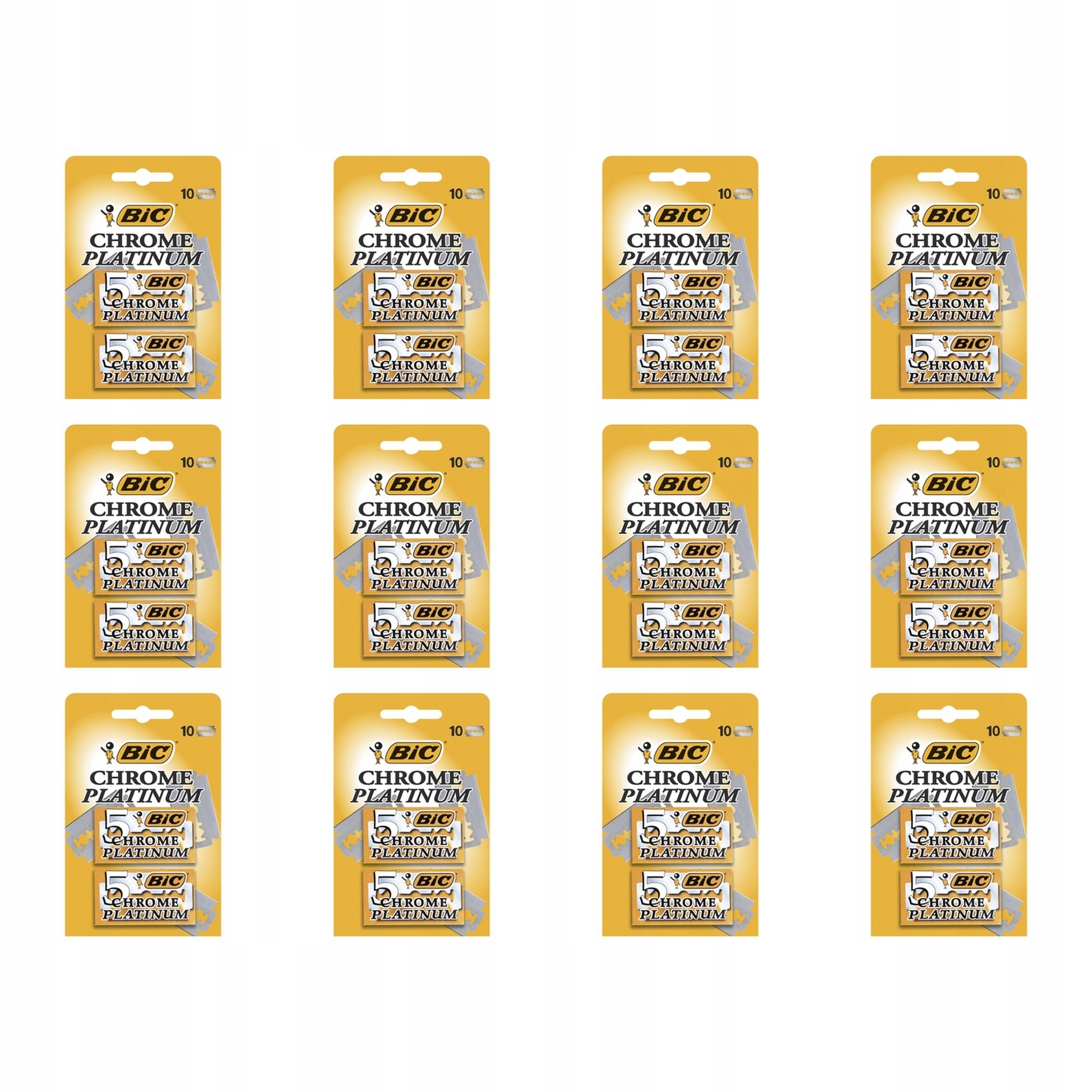 6x Bic Chrome Platinum żyletka blister