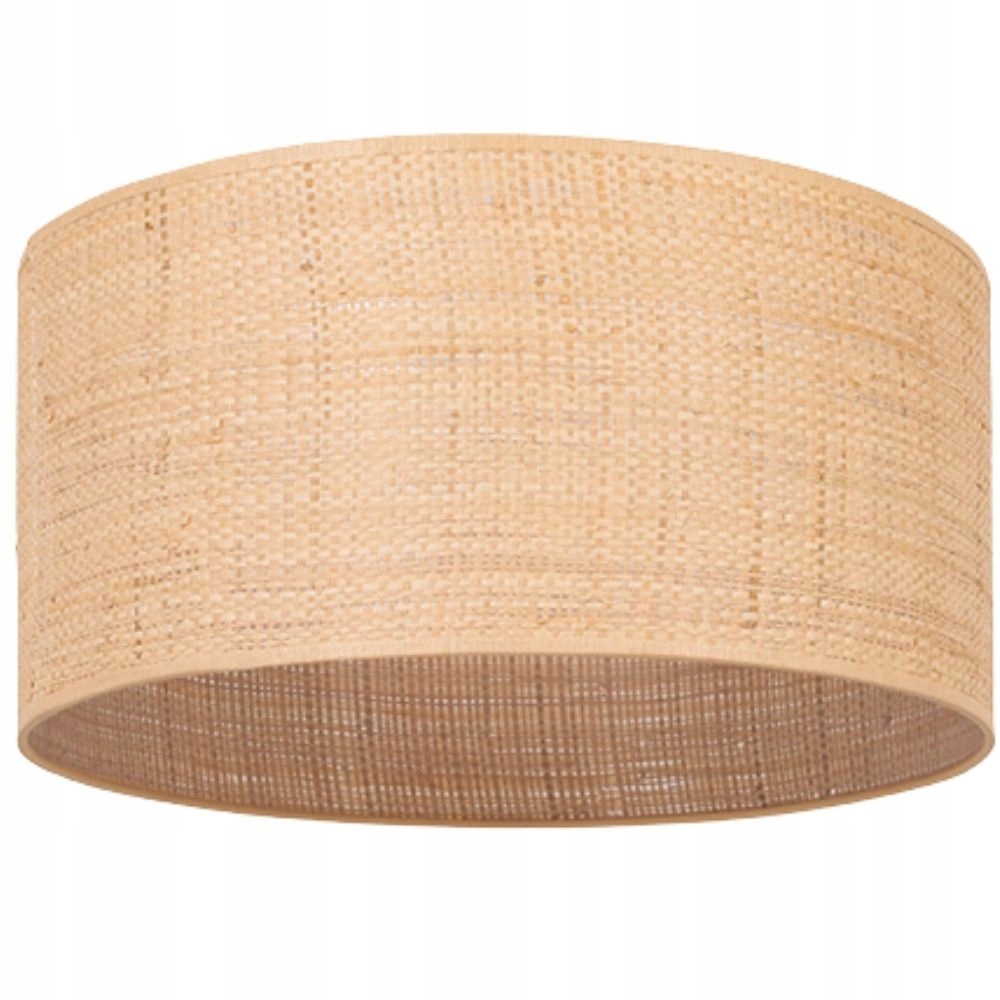 ABAŻUR WALEC DO LAMPY WISZĄCEJ STOJĄCEJ RATAN 40CM