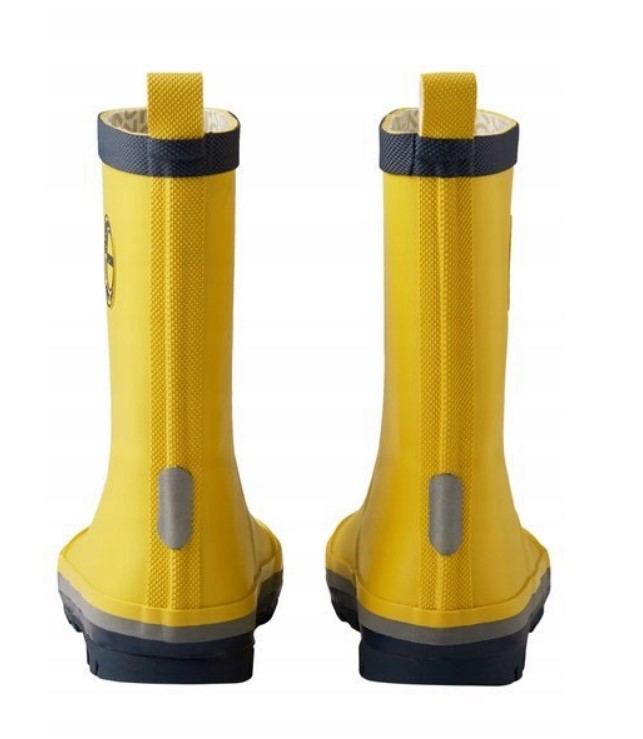 KALOSZE REIMA TAIKA 2.0 ODBLASKI NIEPRZEMAKALNE ŻÓŁTE r. 34 Kolor żółty