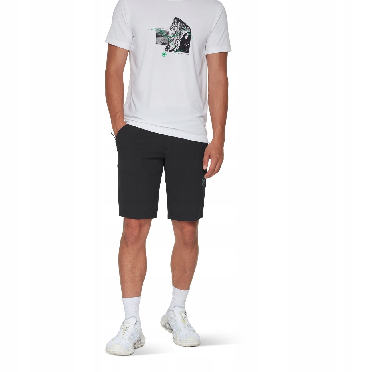 Mammut Spodenki Męskie Hiking V Black 48