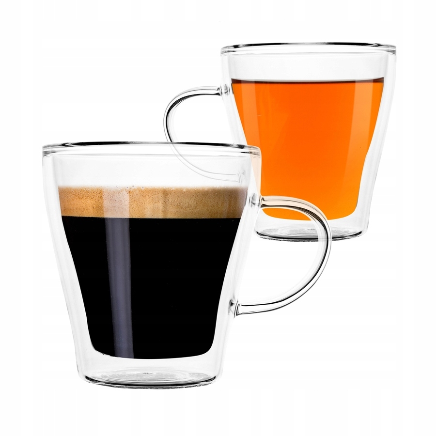 SZKLANKA TERMICZNA z podwójną ścianką 2 x 260 ml