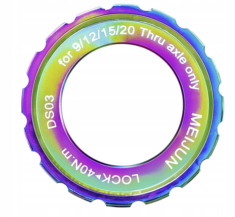 Aluminiowa nakrętka do tarcz Centerlock Oil Slick Oil Slick Meijun