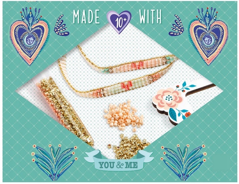 

Miyuki zestaw do tworzenia bransoletek Djeco 10+