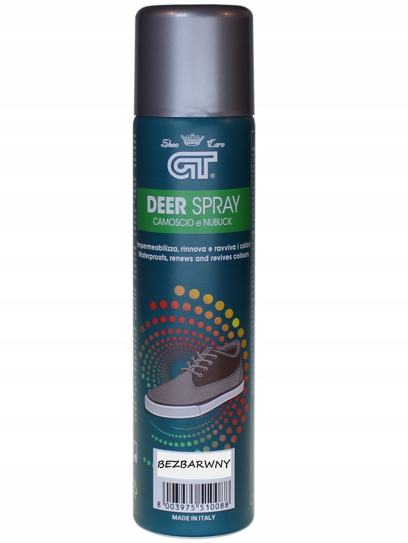 FARBA DO ZAMSZU NUBUKU BUTÓW RENOWATOR 250 ml Marka inna