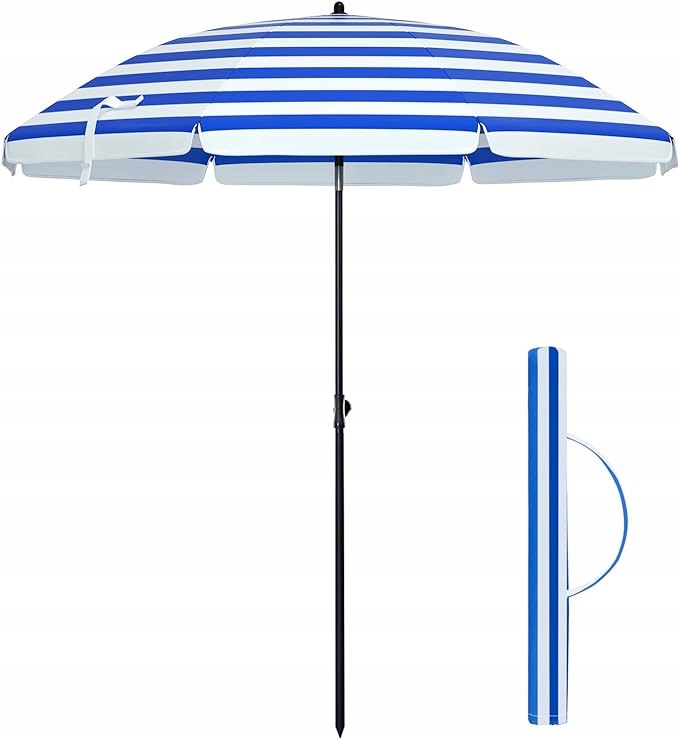 Parasol plażowy Songmisc GPU60WU 160 cm biały