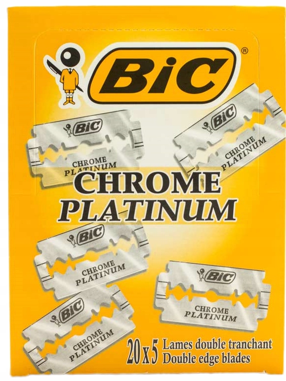

Bic Chrome Platinum Żyletki 100 sztuk