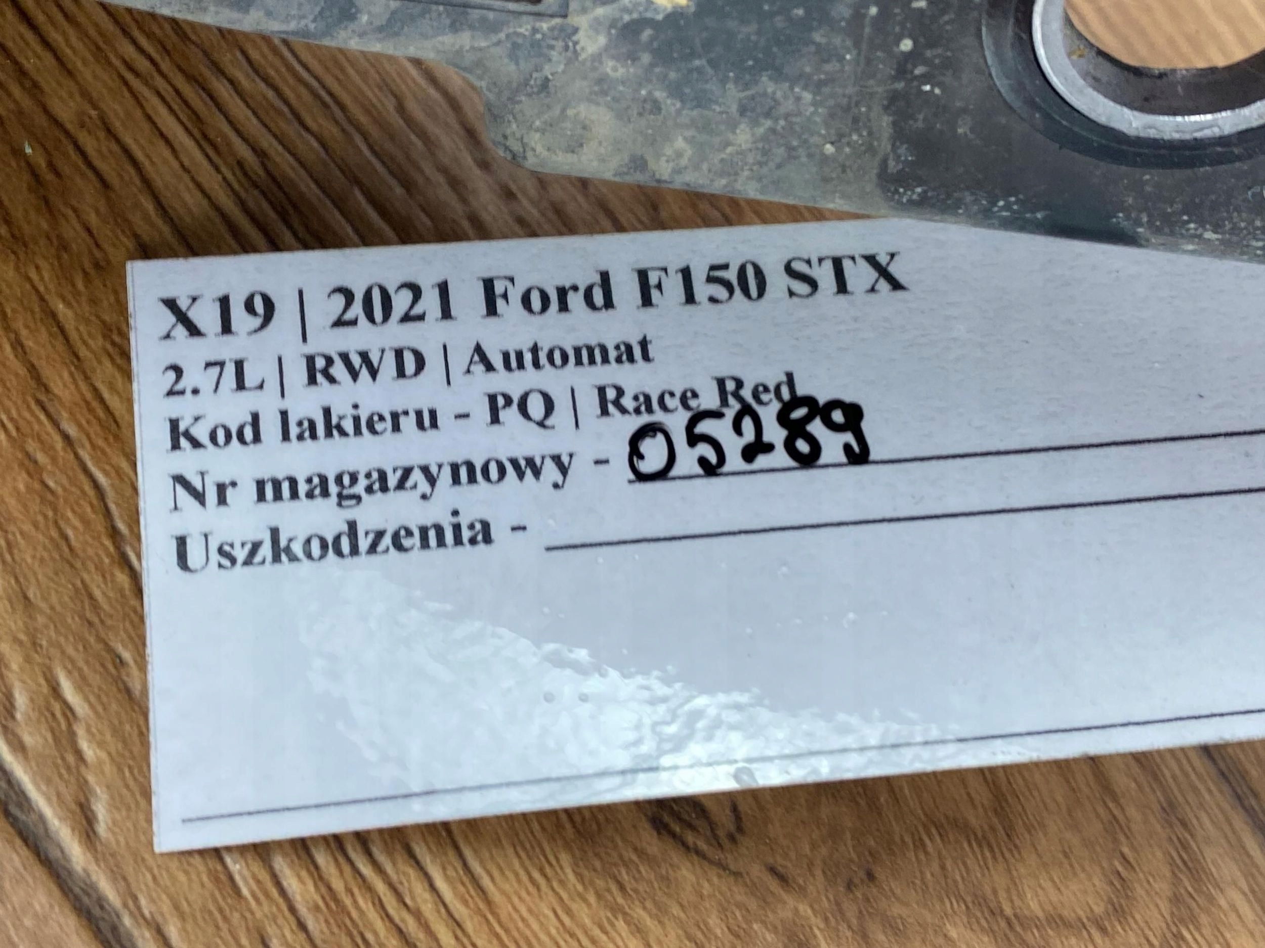 bundle przewodow ramy chassis Ford F150 2021+ USA