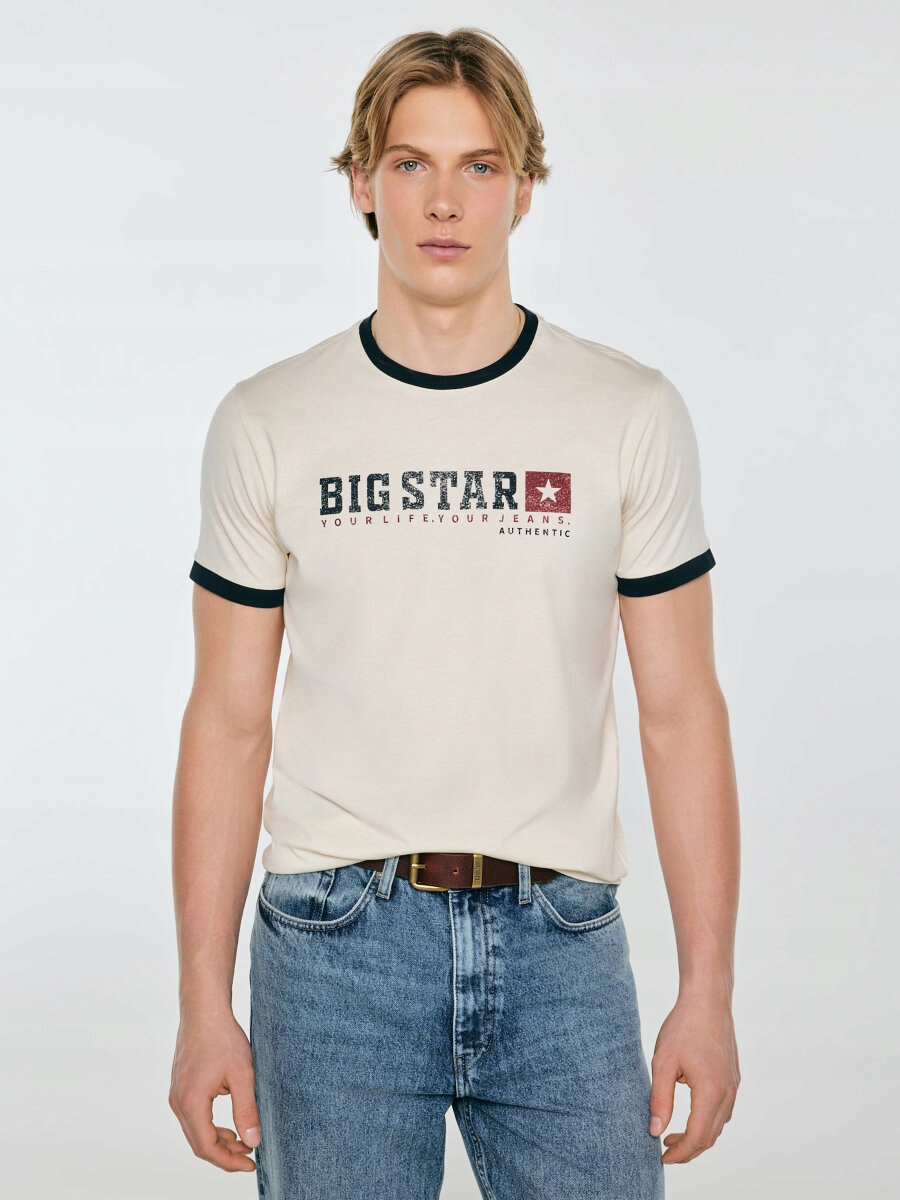 Big Star Tričko z řady Authentic perleťové Summet 103 S
