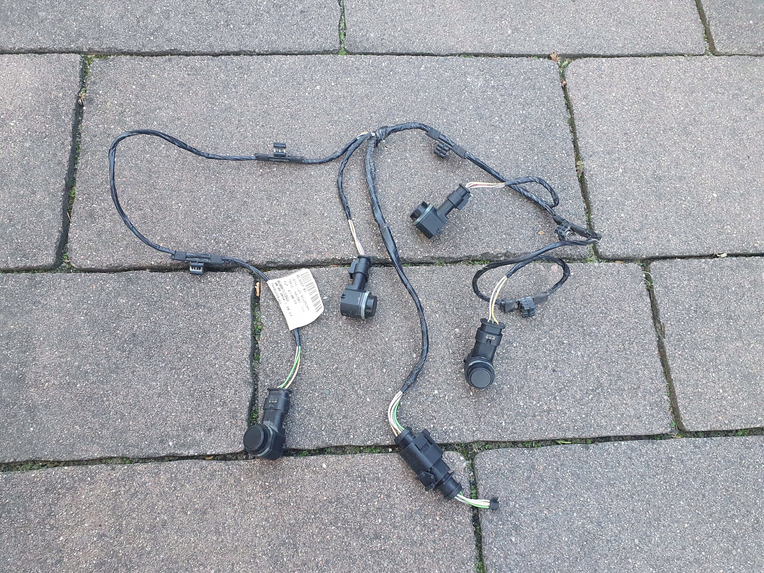 6J0971194D 1S0919275 - IBIZA 6J0 PDC ДЖГУТ ЗЗАДУ + ДАТЧИКИ КОМПЛЕКТ 08-2017