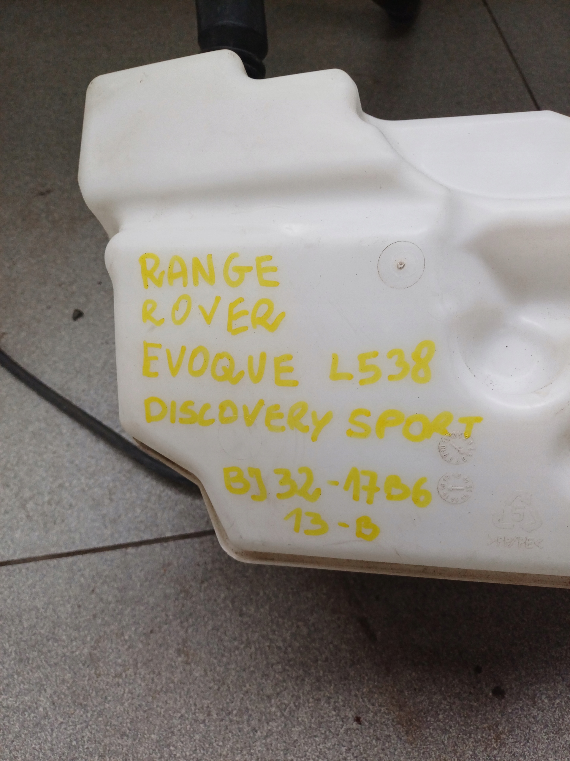 serbatoio LIQUIDO LAVAFARI RANGE ROVER EVOQUE L538 BJ32-17B613-B