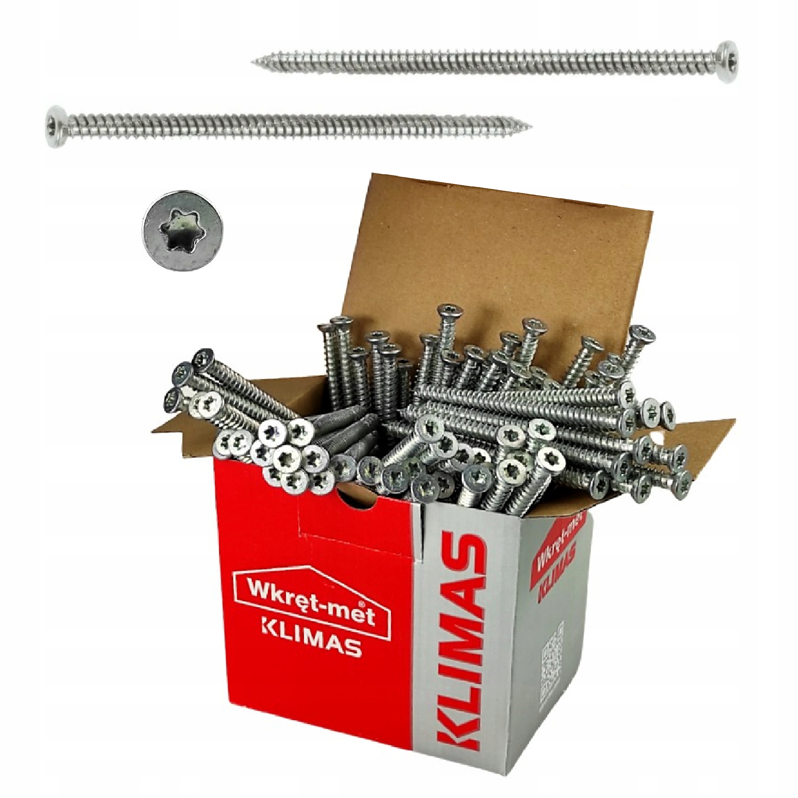 Skrutky do rámu Wkręt-Met 7,5 x 212 mm 100 ks kužeľové Torx