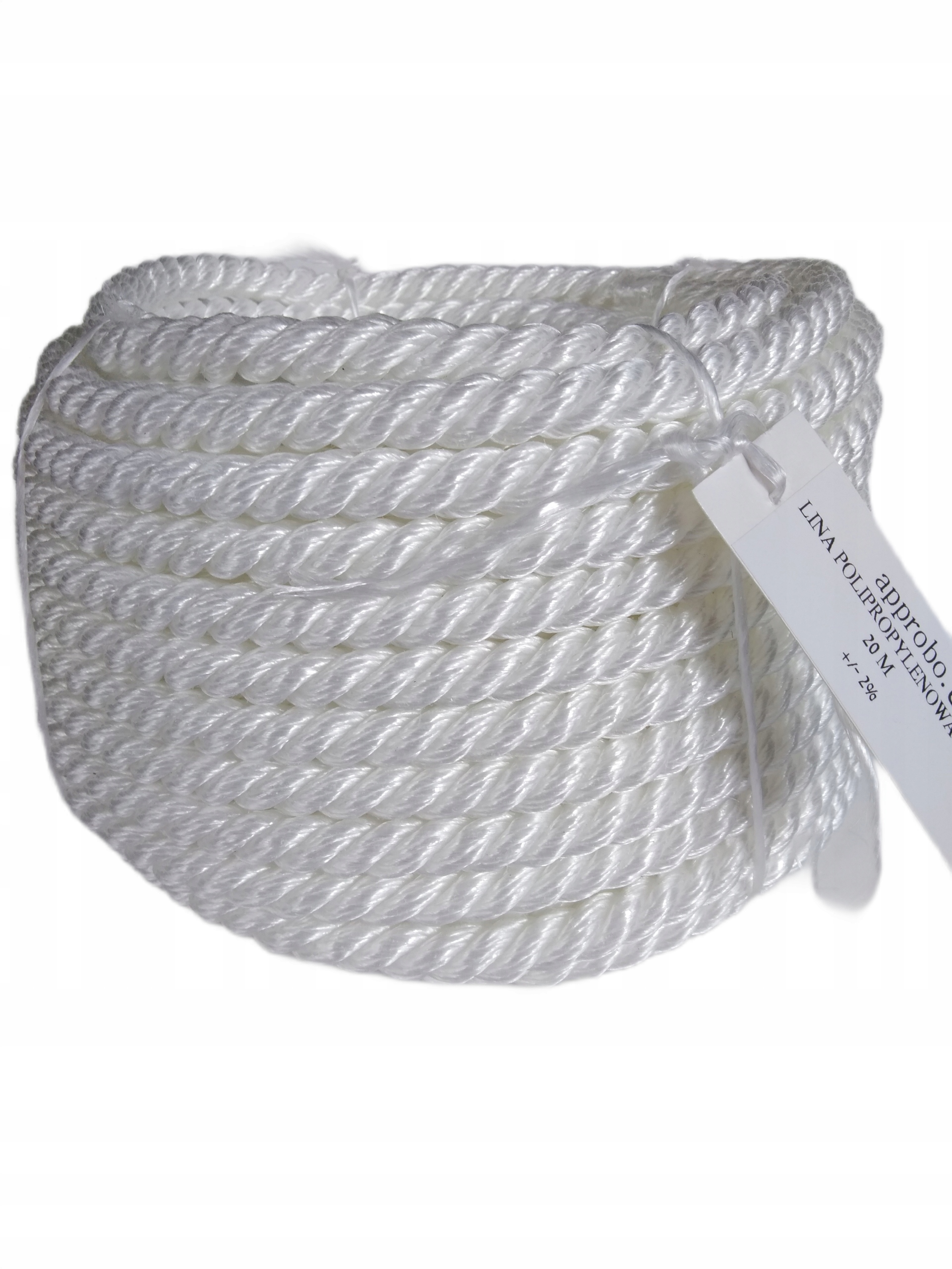 LINA POLIPROPYLENOWA SKRĘCANA 14MM 35M