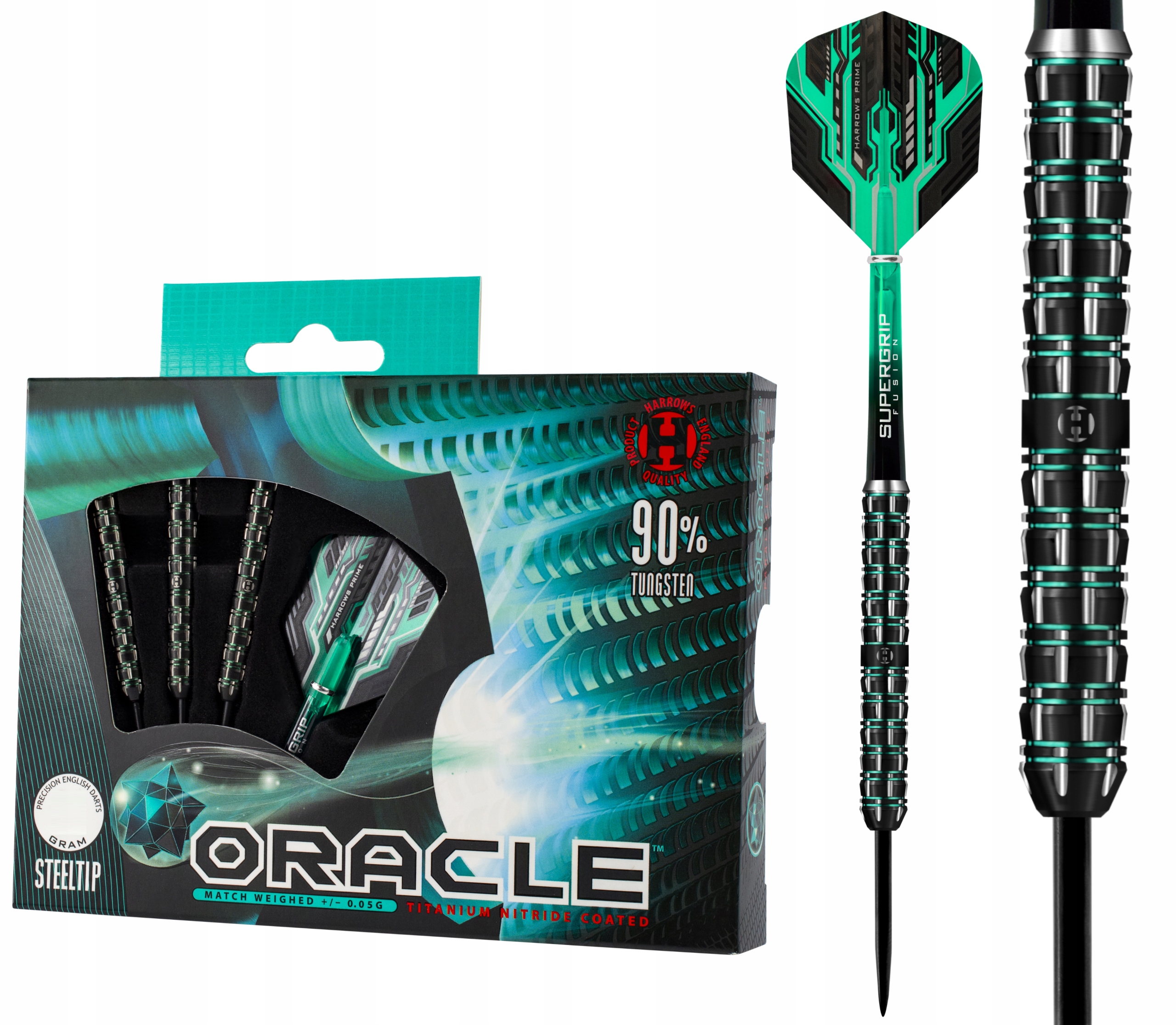 Lotki Rzutki Dart HARROWS Oracle 90% Wolfram 22g