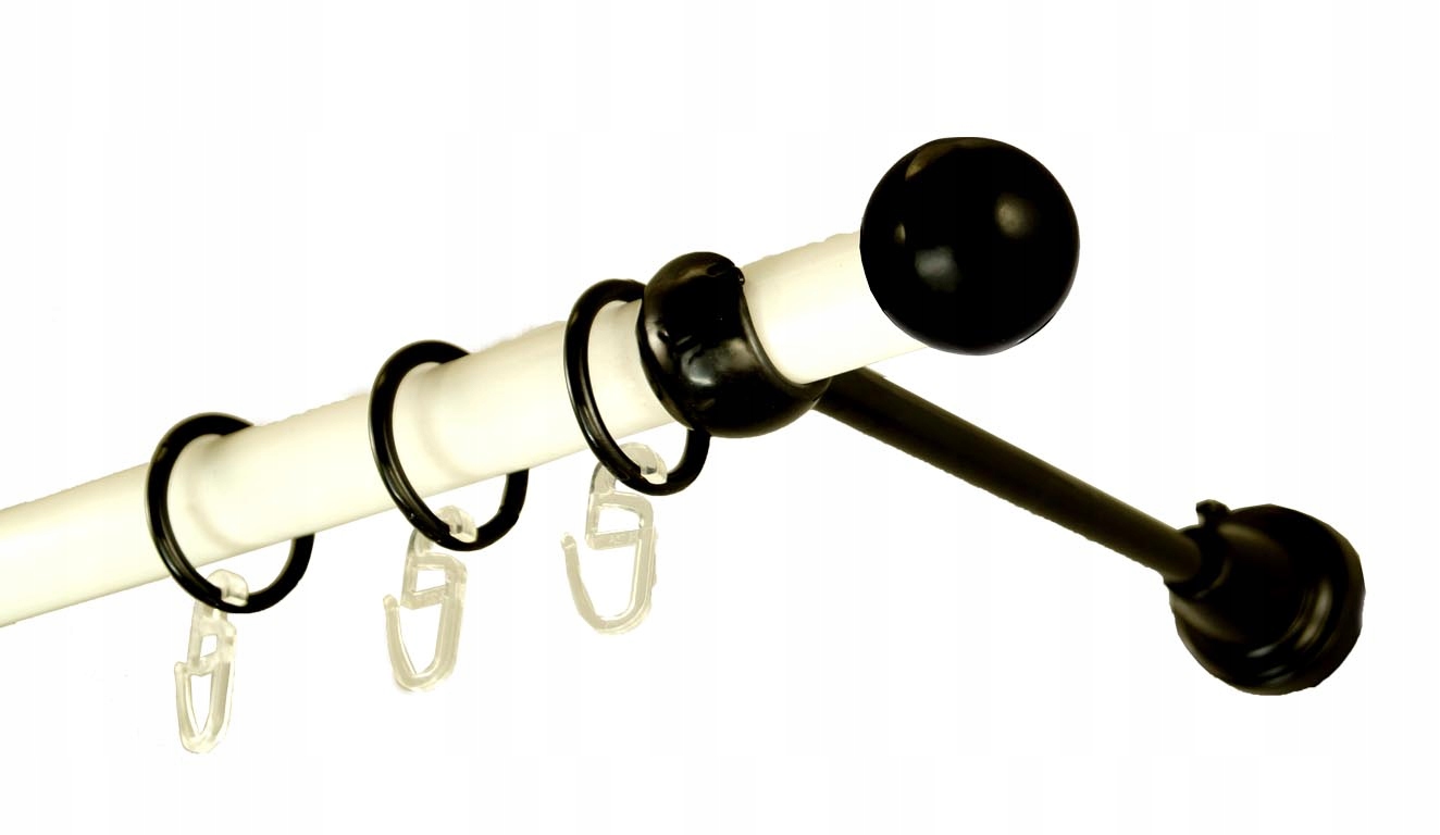 

Karnisz Metal Ciche Kółka Pojedynczy fi 19 / 2,2m