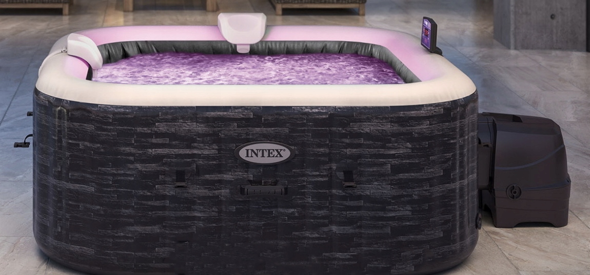 Dmuchane SPA ogrodowe Intex PureSpa Greystone Deluxe dla 6 osób WI-FI LED Producent Intex