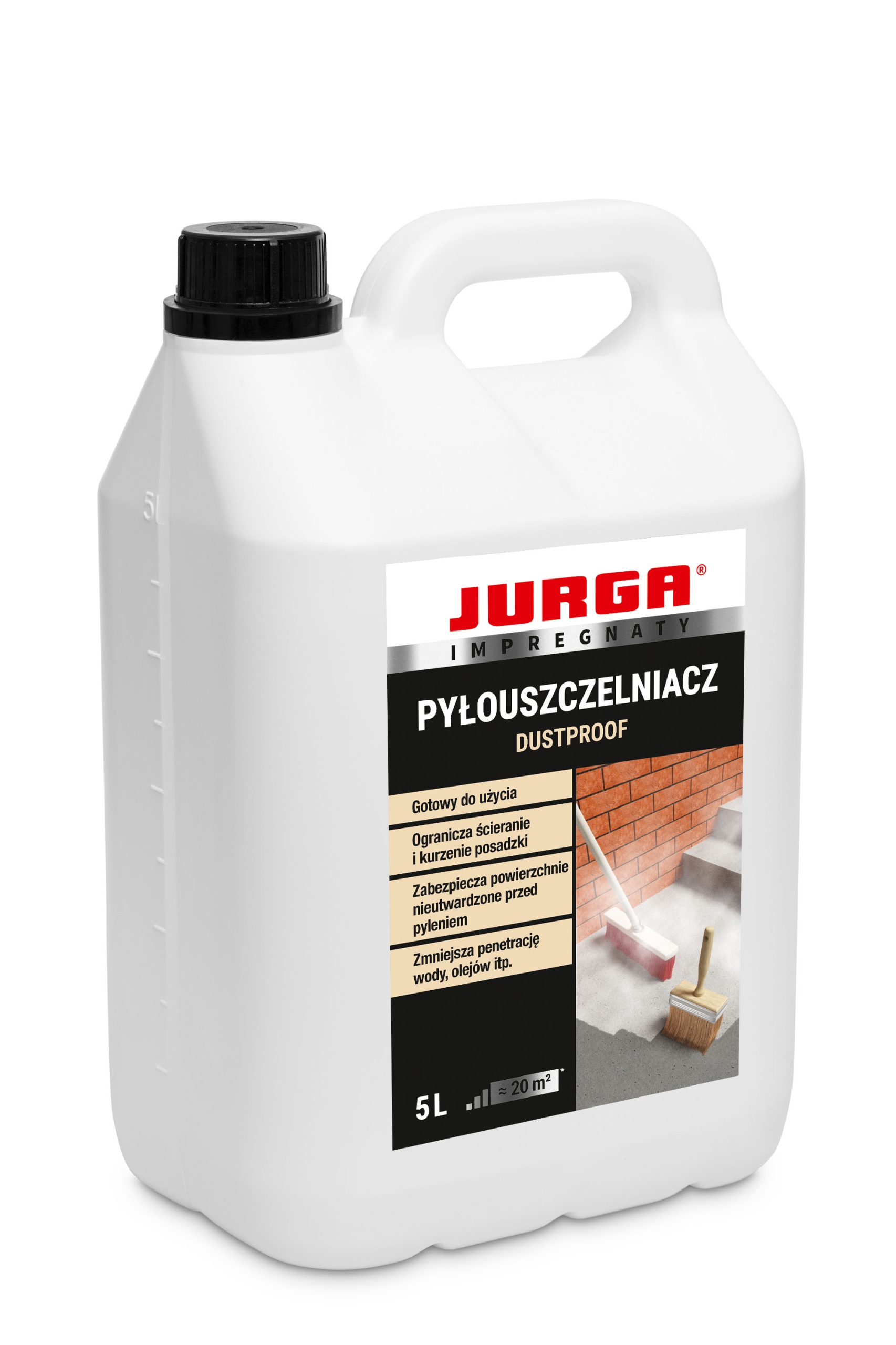 Impregnat DUSTPROOF do POSADZEK betonowych PYŁOUSZCZELNIACZ utwardzacz 5L EAN (GTIN) 5906961469274