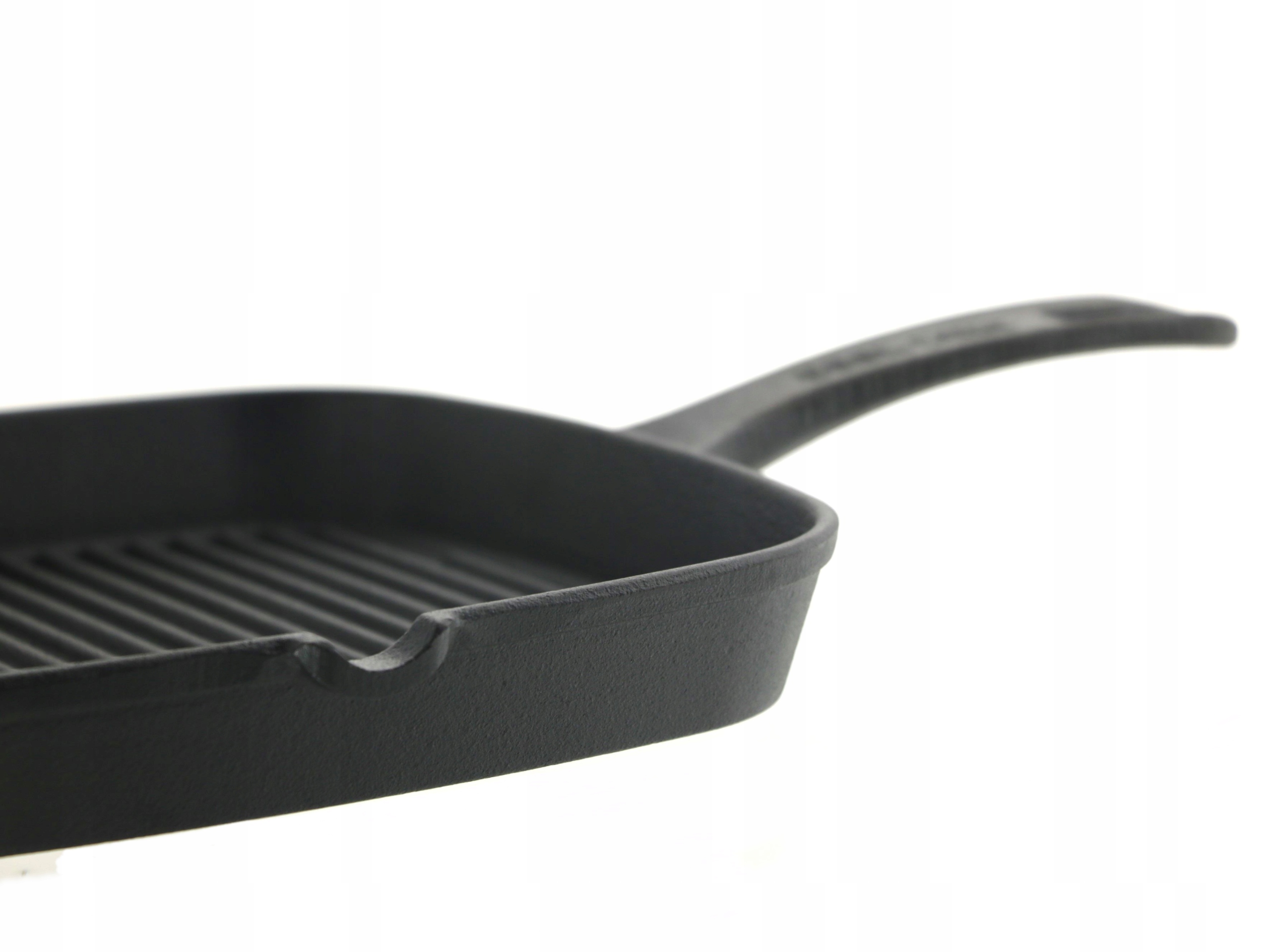 Żeliwna patelnia kwadratowa z rączką 26cm ŻELIWO Marka Hit