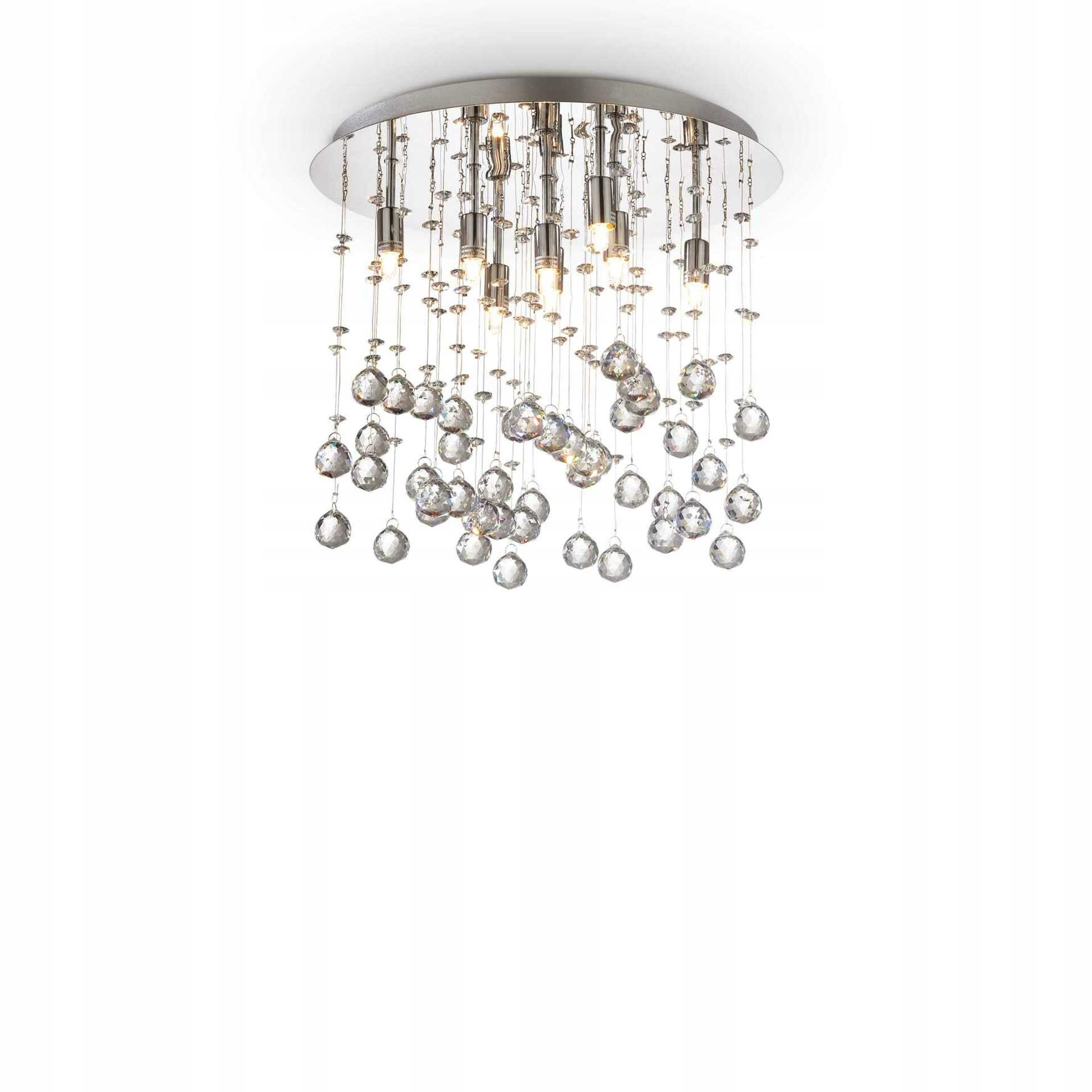 Stropné svietidlo Ideal Lux Moonlight PL8 Oro zlatá G9 8x40W