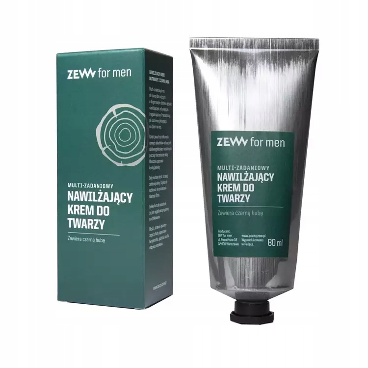 Zew Pánský krém na obličej s černou 80 ml