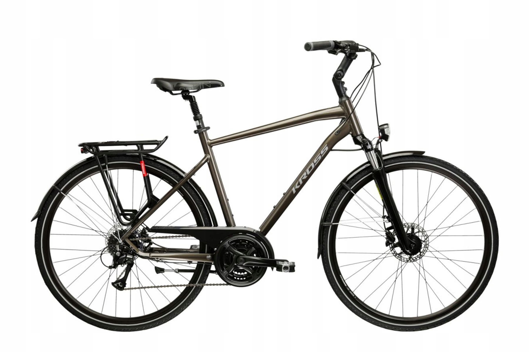 Rower trekkingowy Kross Trans 4.0 Brązowy 28" L/21"